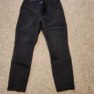 Tommy Hilfiger Black Straight Leg Jeans